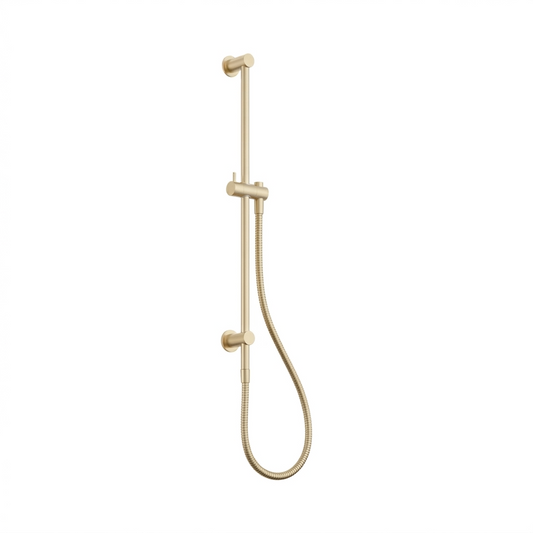 Elke Shower on Rail Brushed Gold