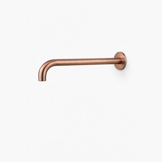 Elke Wall Shower Arm Brushed Copper