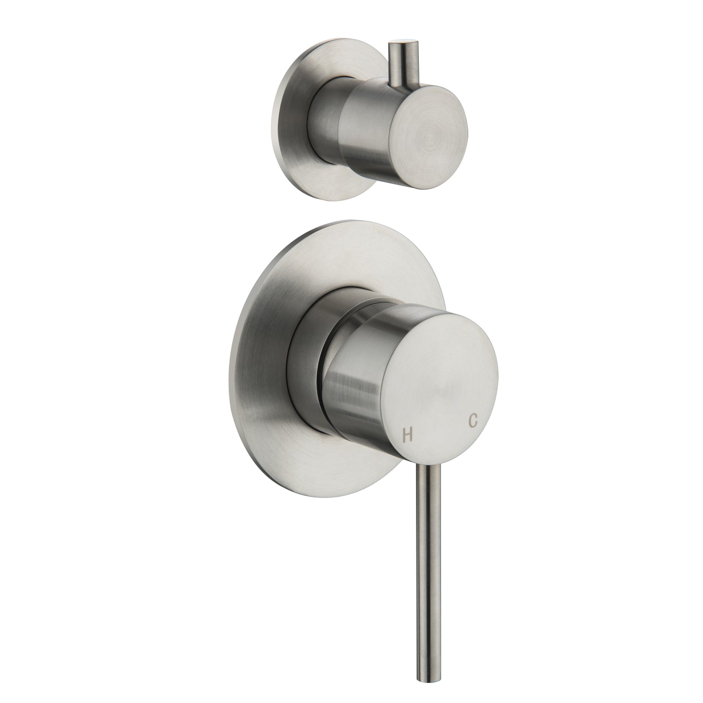 Elke Shower Diverter Brushed Nickel