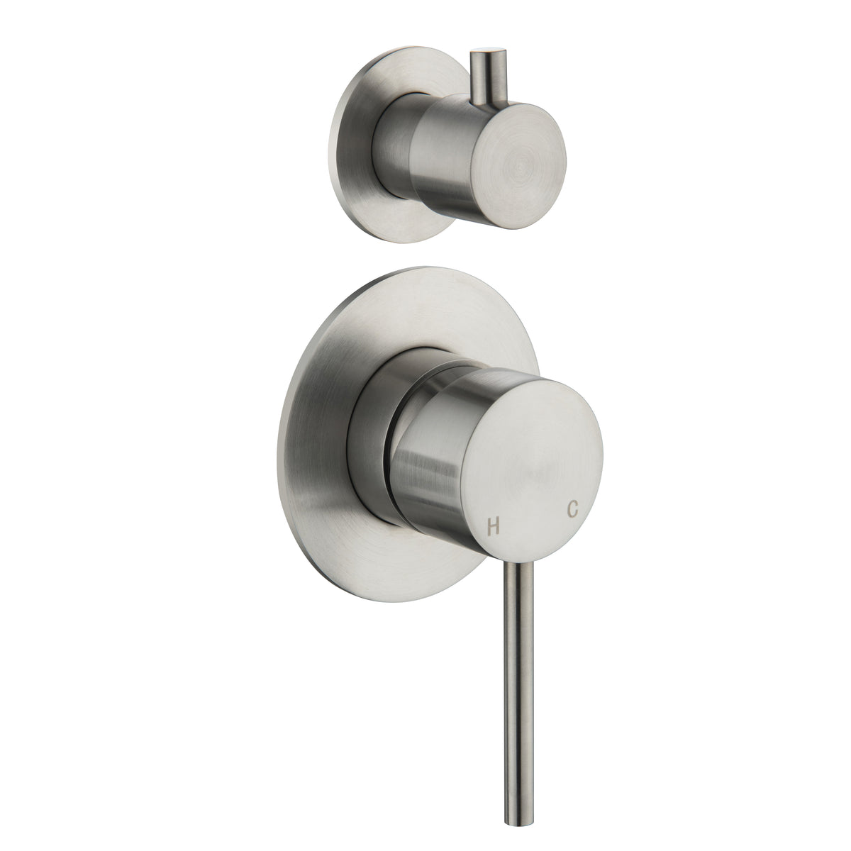 Elke Shower Diverter Brushed Nickel
