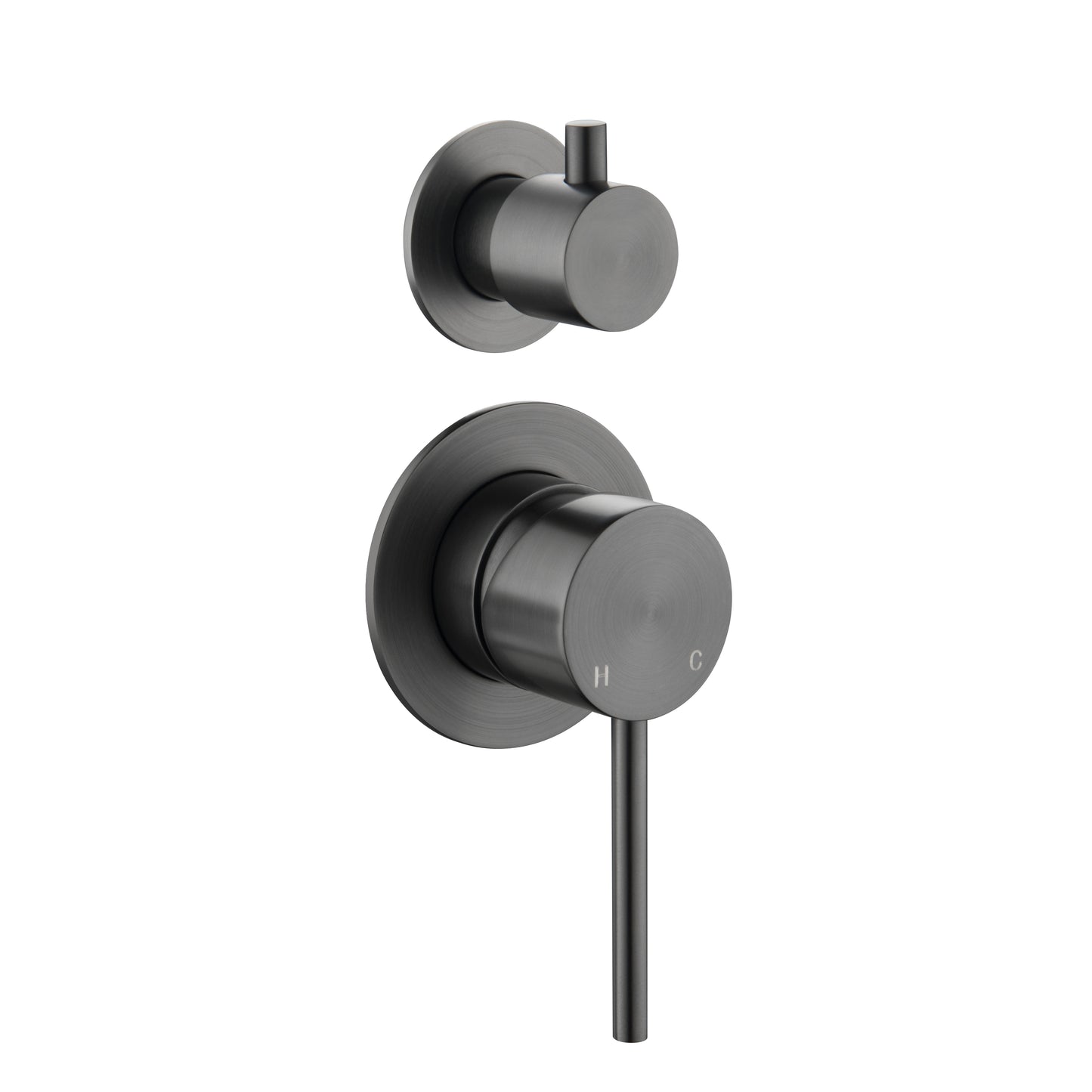 Elke Shower Diverter Gunmetal
