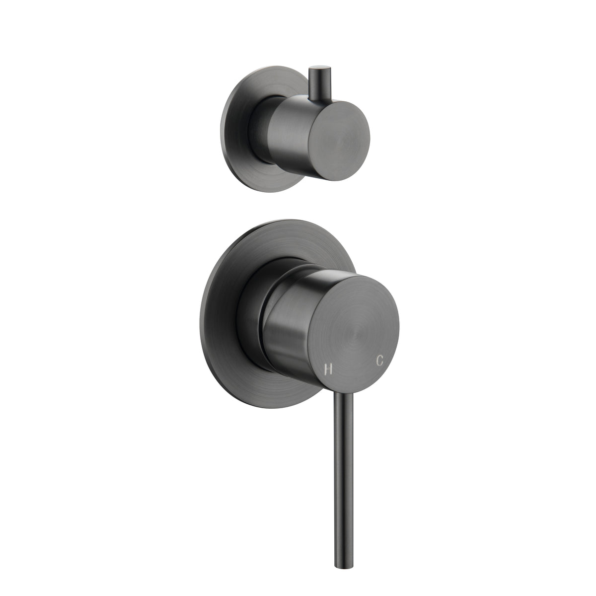 Elke Shower Diverter Gunmetal