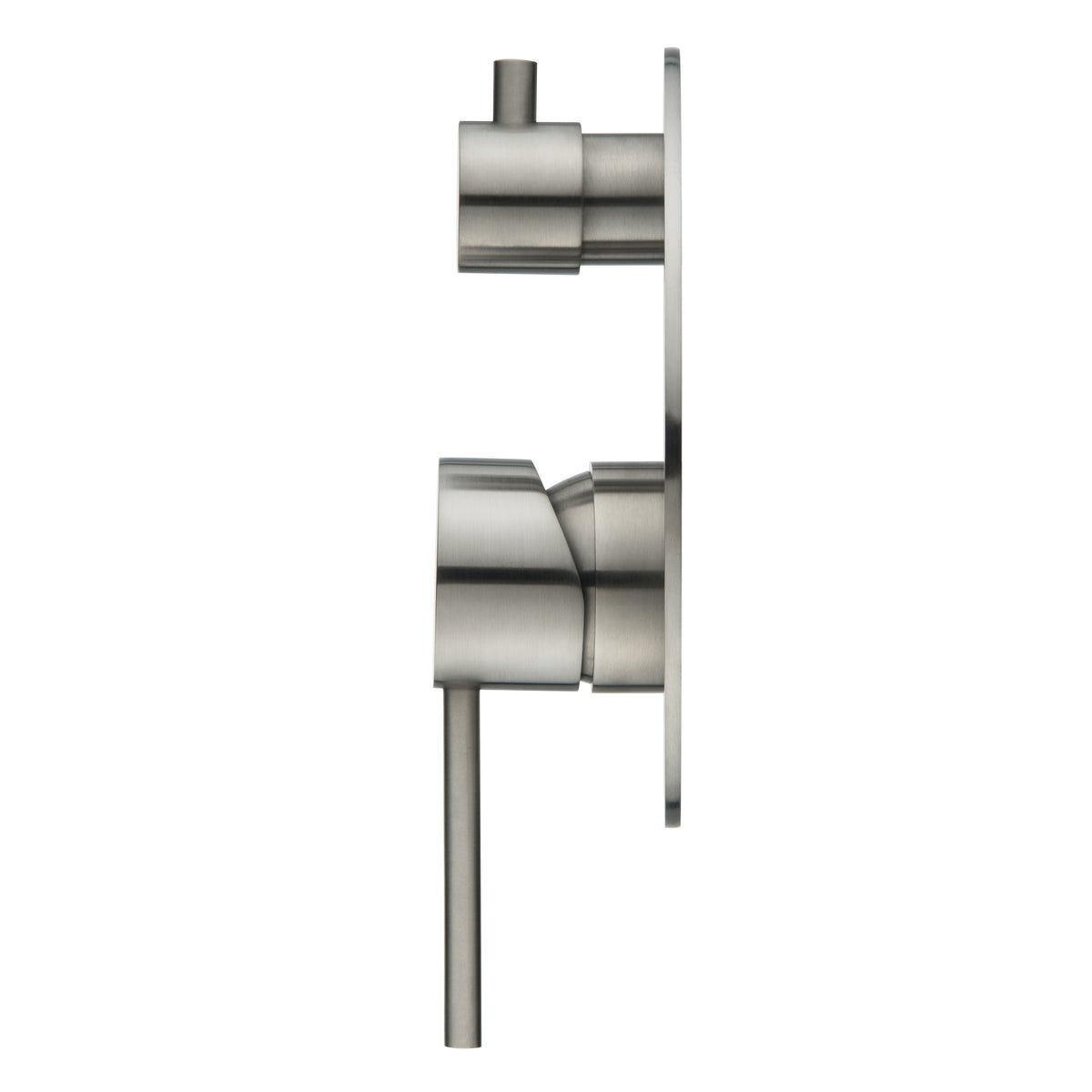 Elke Shower Diverter Plate Brushed Nickel