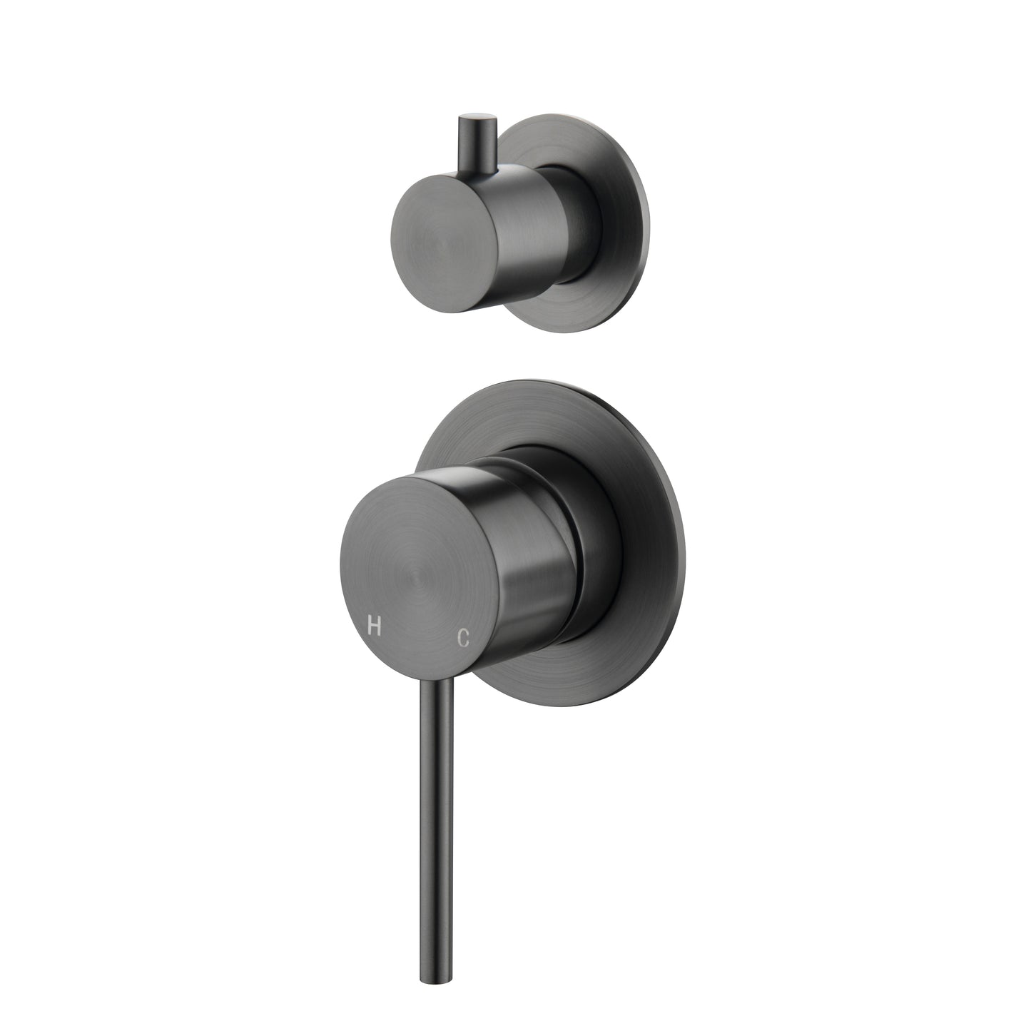 Elke Shower Diverter Gunmetal