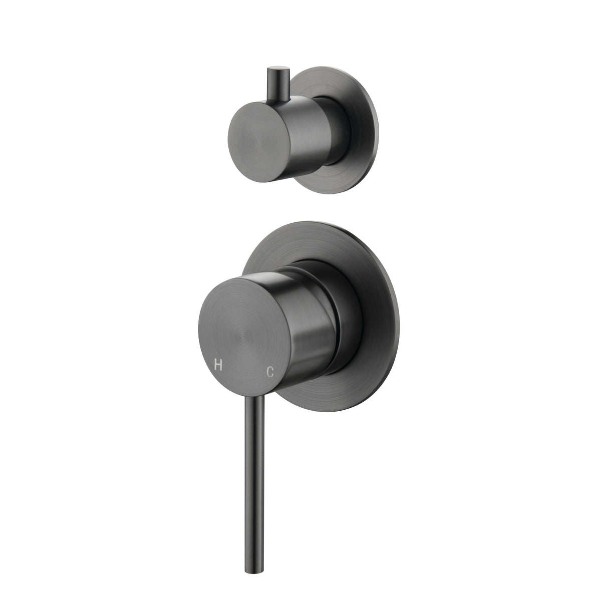Elke Shower Diverter Gunmetal
