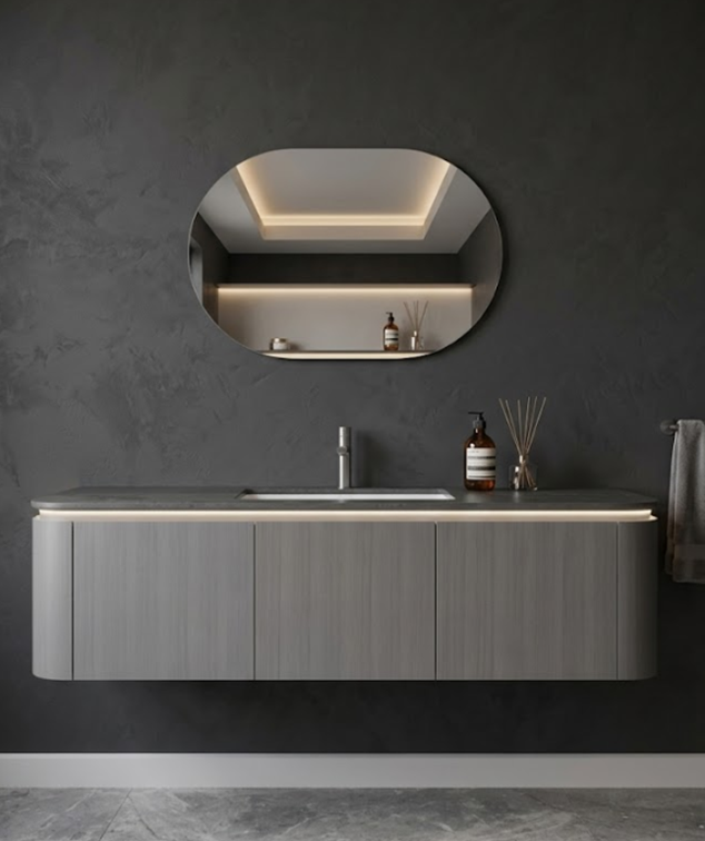 1500mm Wall-hung Vanity with Light