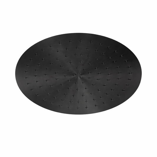 Elke Round Shower Head Matt Black