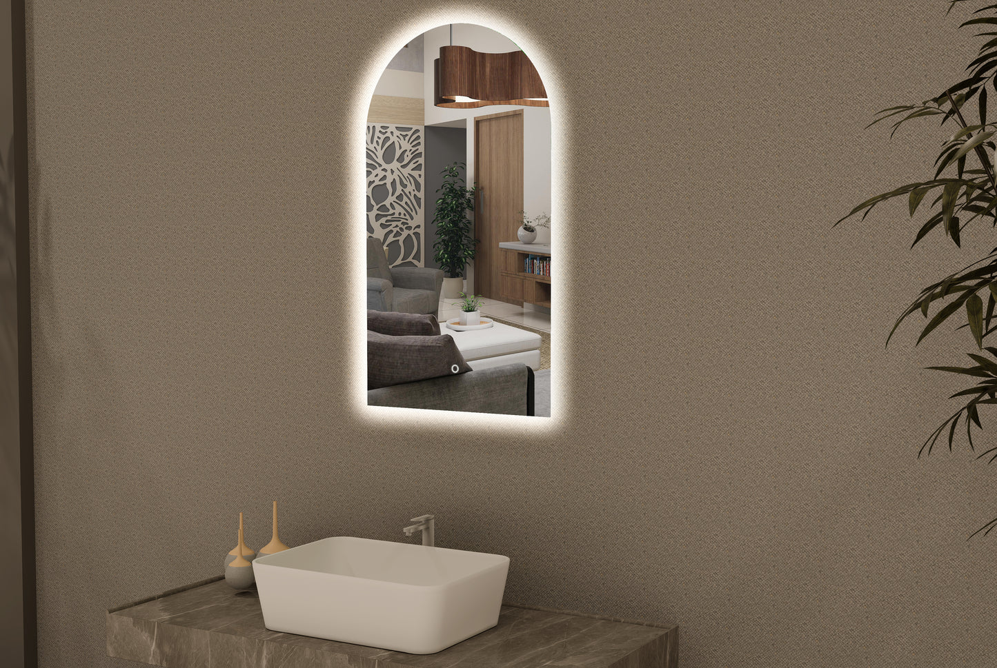 Xara Arch LED Mirror