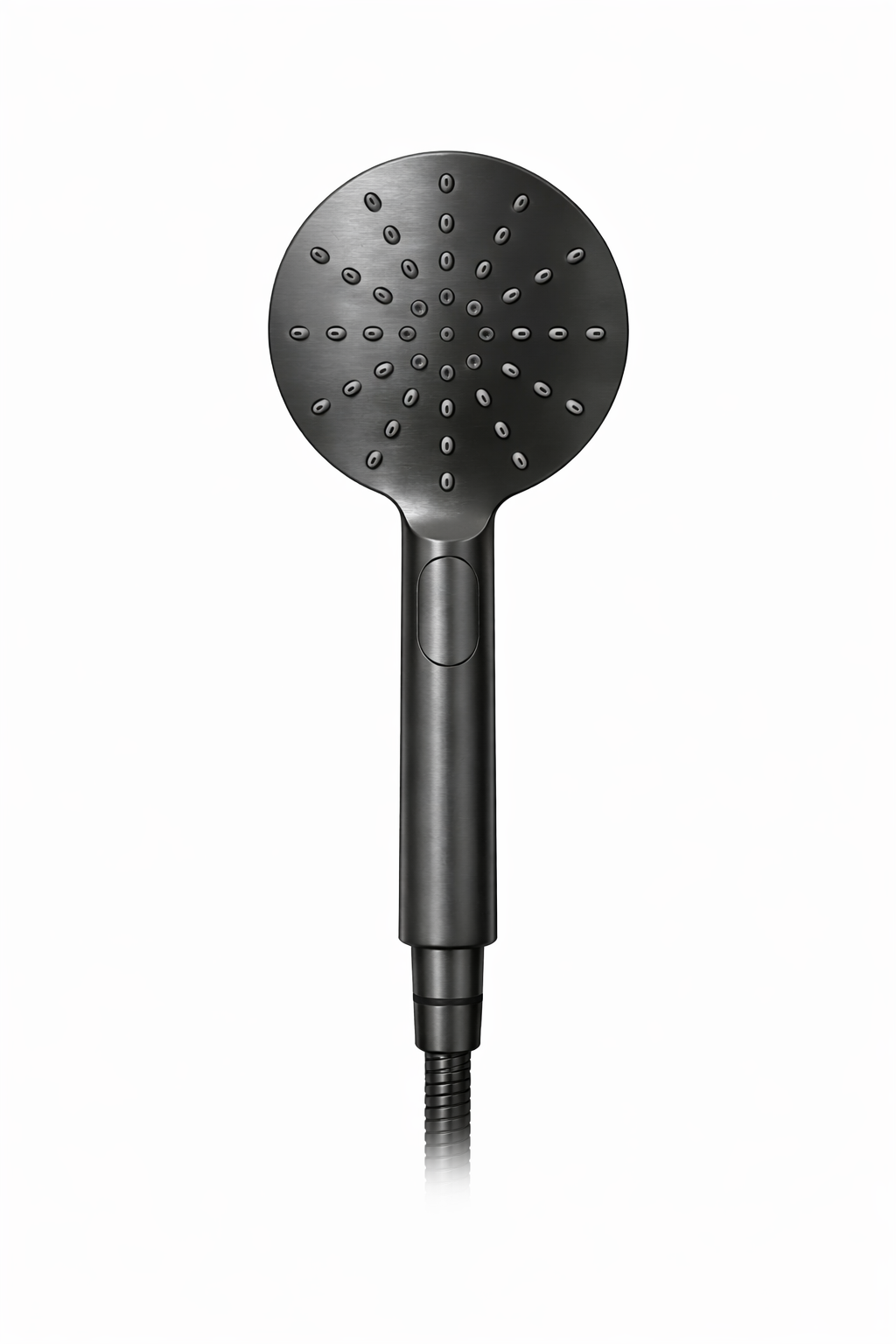 Elke Hand Shower Round Gunmetal