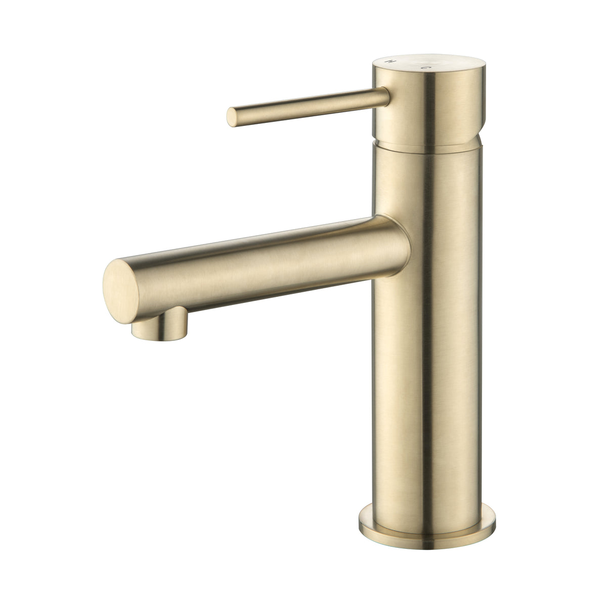 Elke Countertop Basin Mixer Brushed Gold