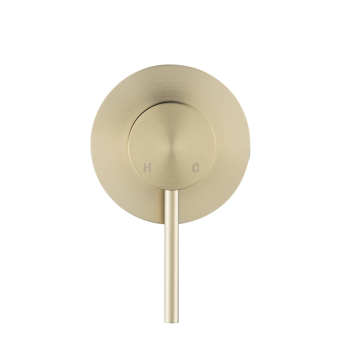 Elke Shower Mixer Brushed Gold