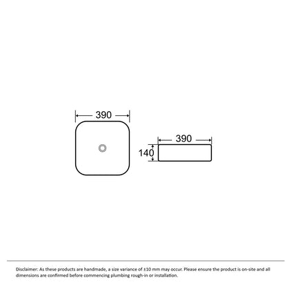 Assa Countertop Basin Square