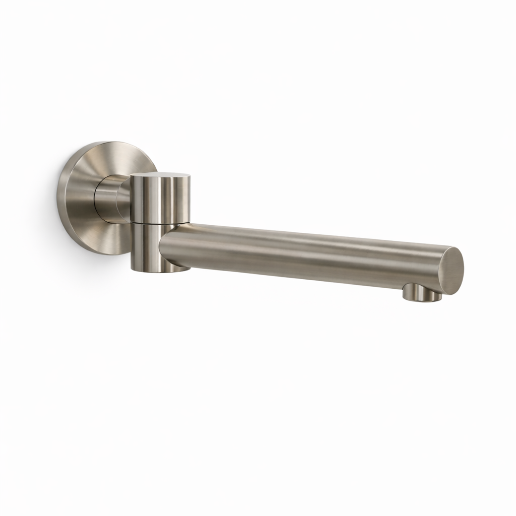 Elke Bath Spout Swivel Brushed Nickel