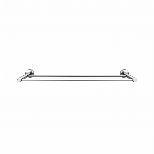 Elke Double Towel Rail Chrome