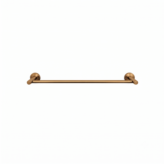 Elke Single Towel Rail Bronze