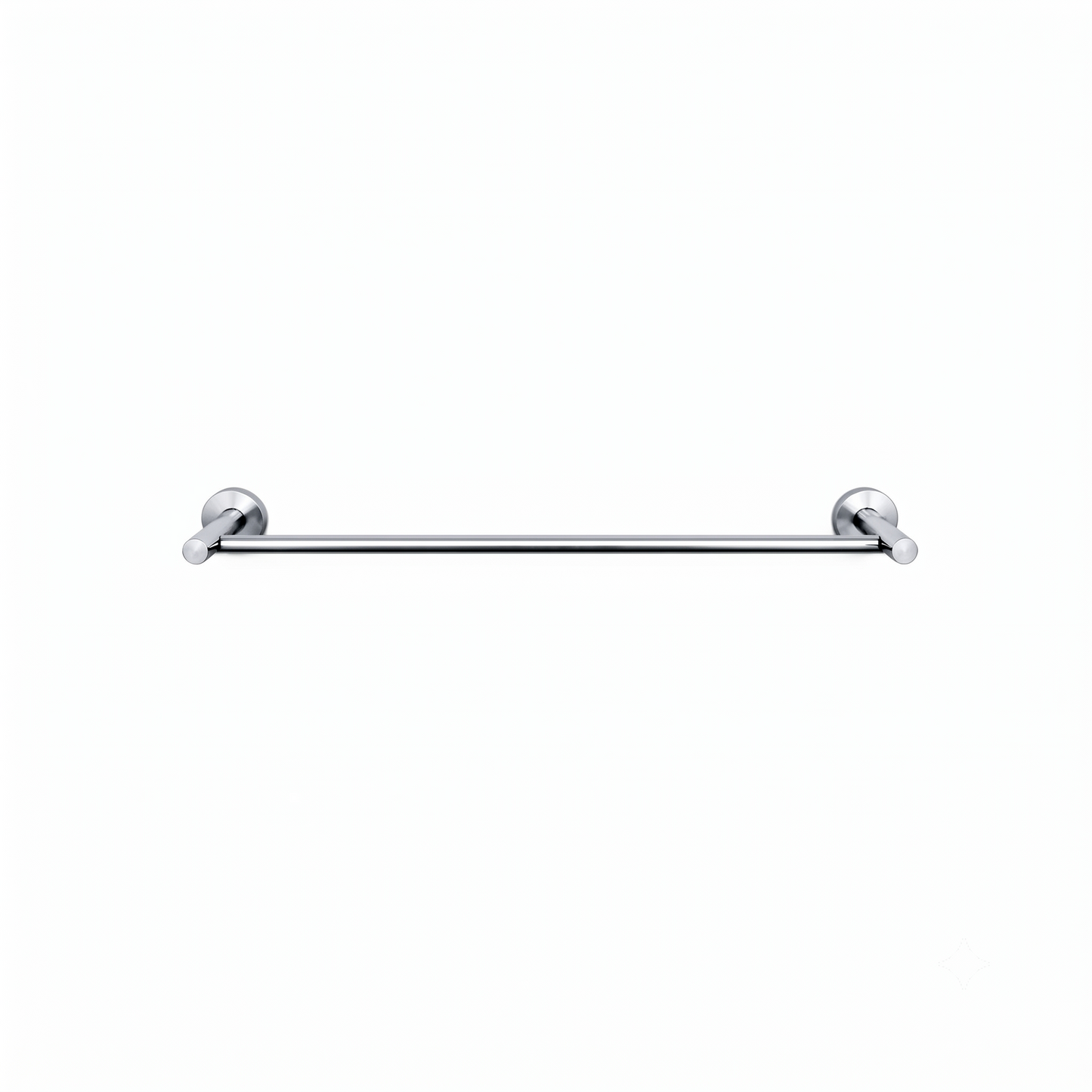 Elke Single Towel Rail Chrome