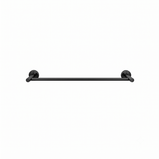 Elke Single Towel Rail Matte Black