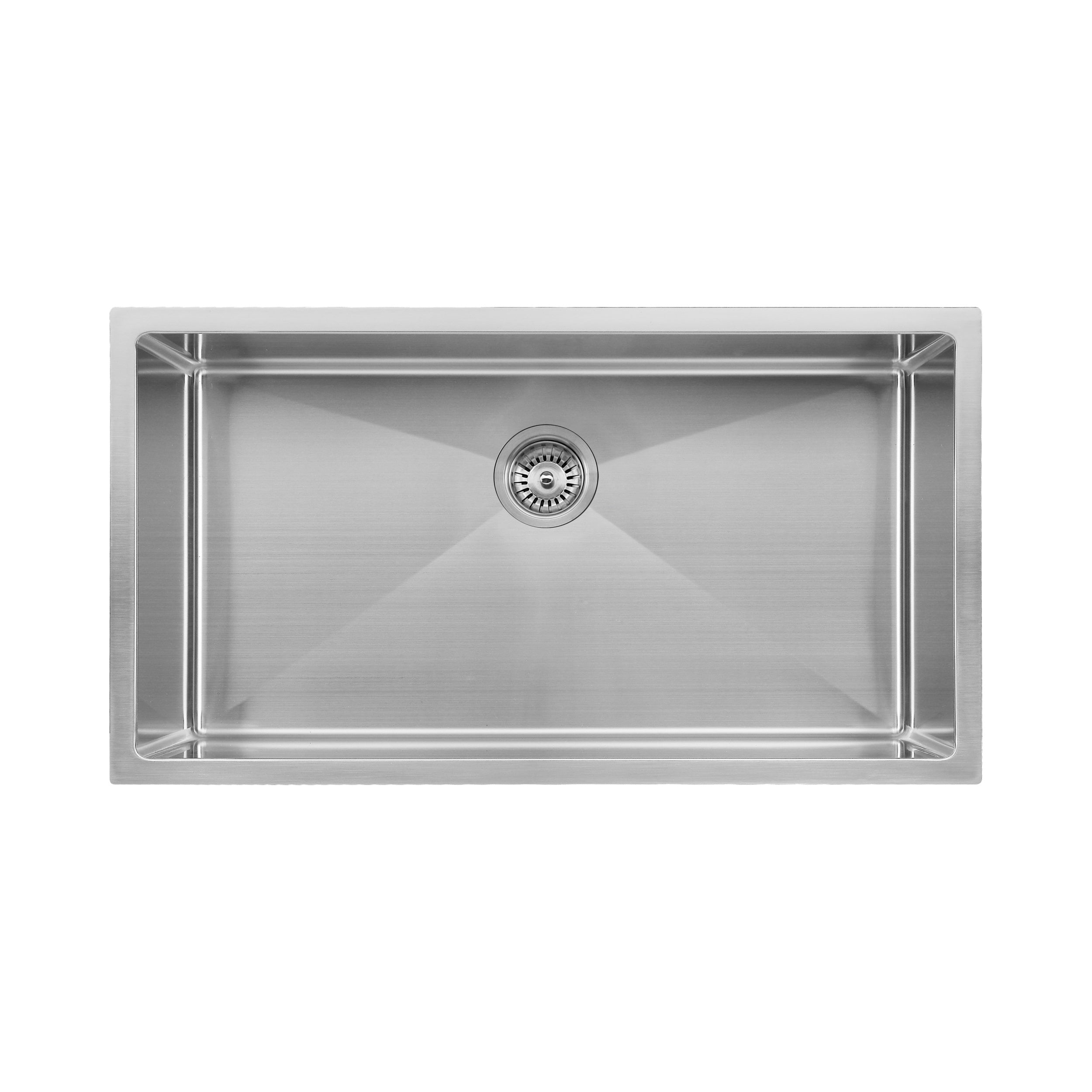 Titan Single Stainless Steel Sink 850mm