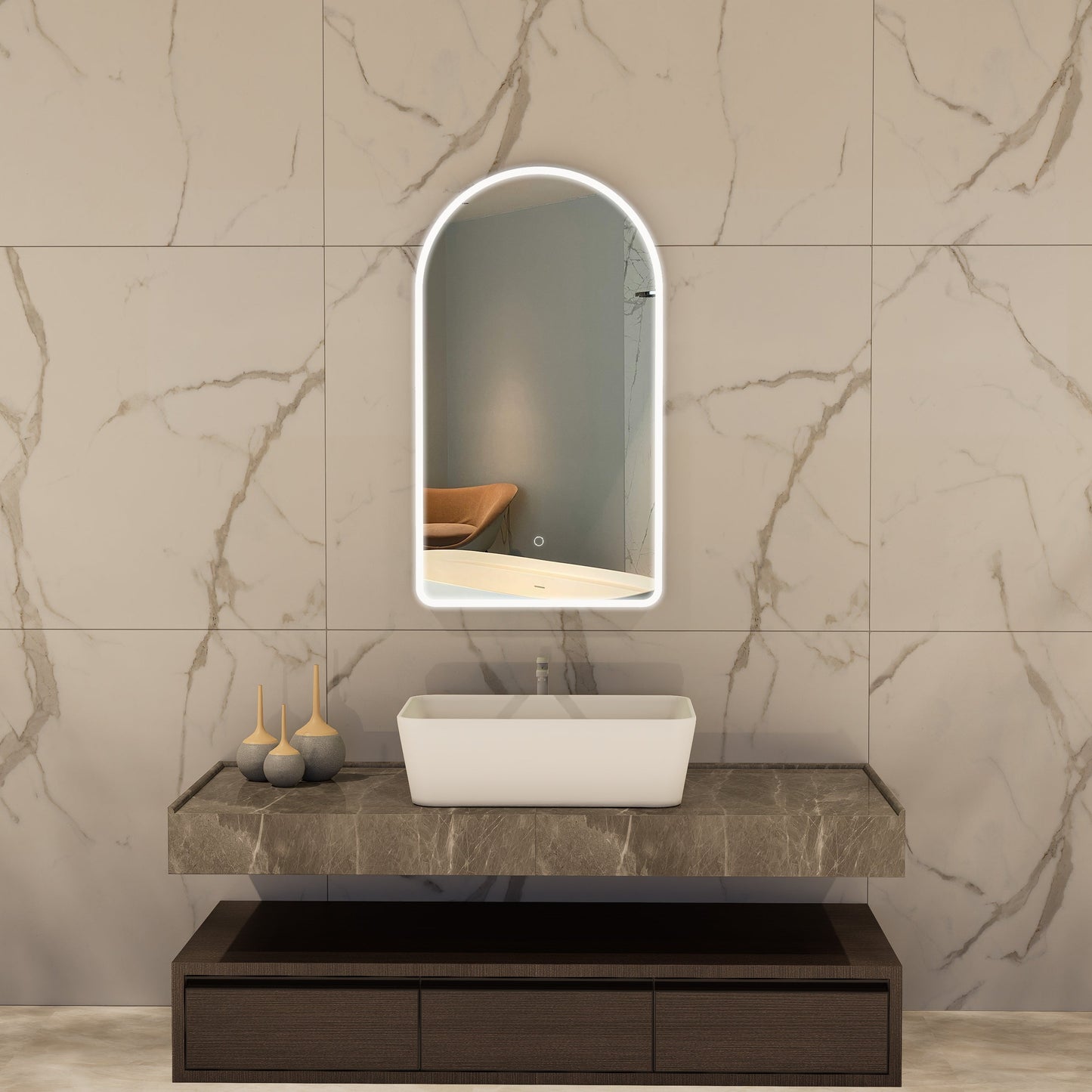 Willa Arch LED Mirror