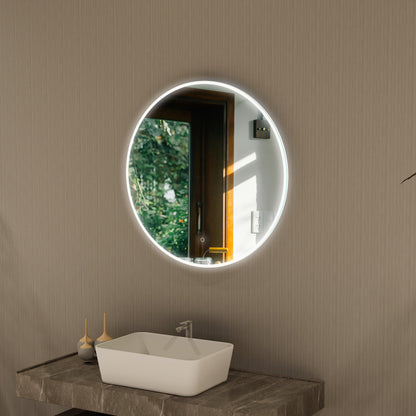 Willa Round LED Mirror