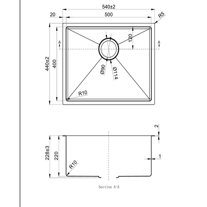 Titan Single Stainless Steel Sink