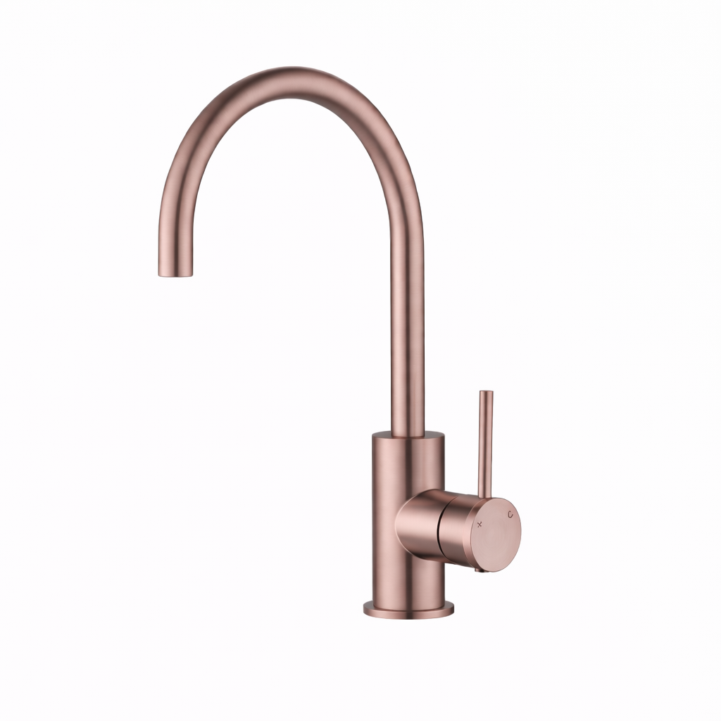Elke Kitchen Mixer Brushed Copper