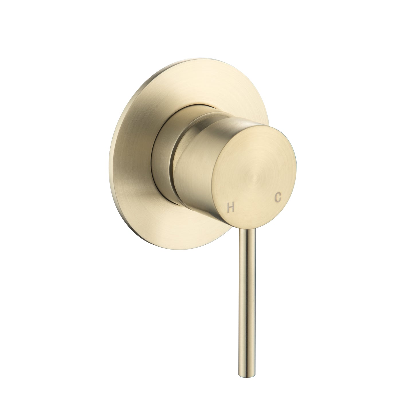 Elke Shower Mixer Brushed Gold