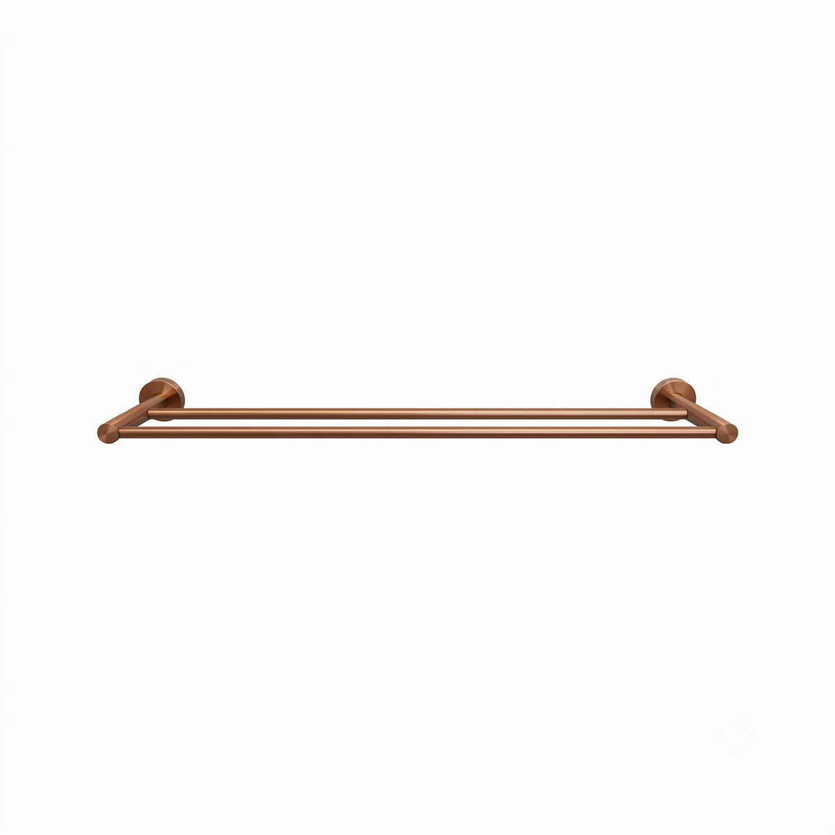 Elke Double Towel Rail Bronze