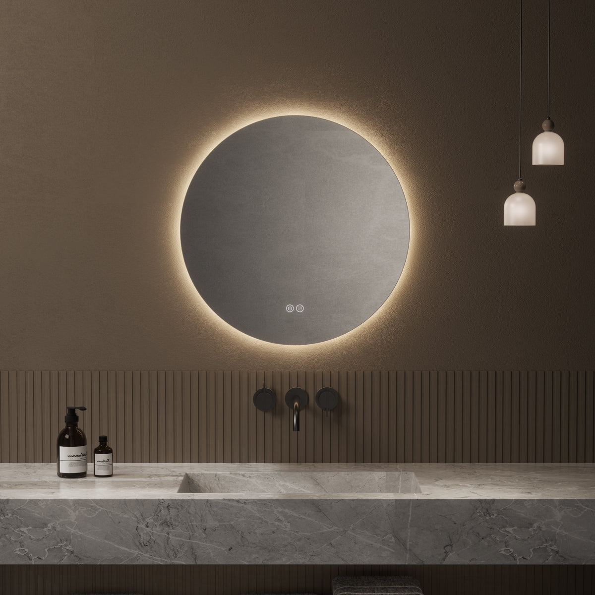 Xara Round LED Mirror