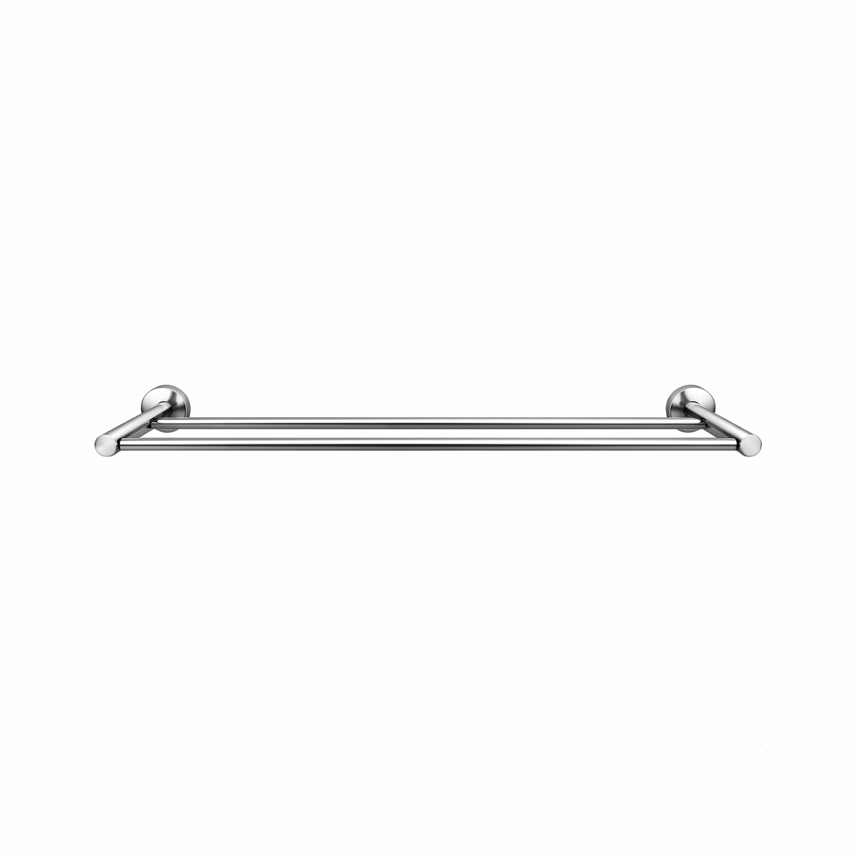 Elke Double Towel Rail Chrome