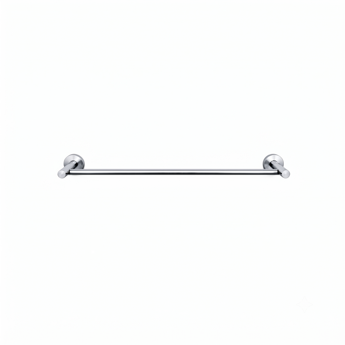 Elke Single Towel Rail Chrome