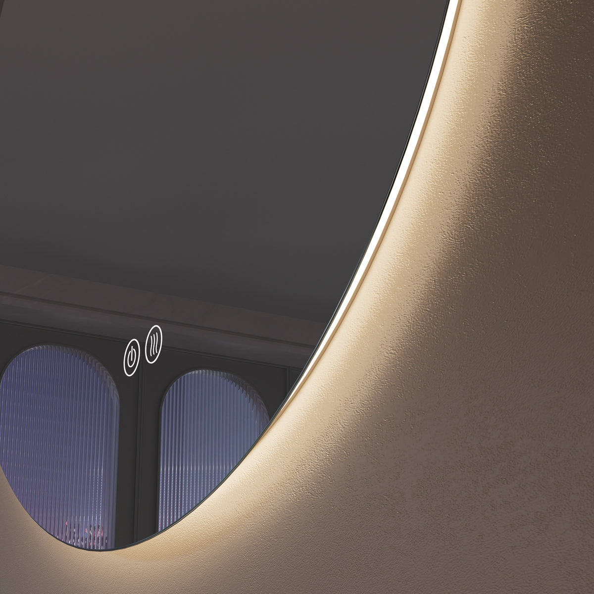 Xara Round LED Mirror