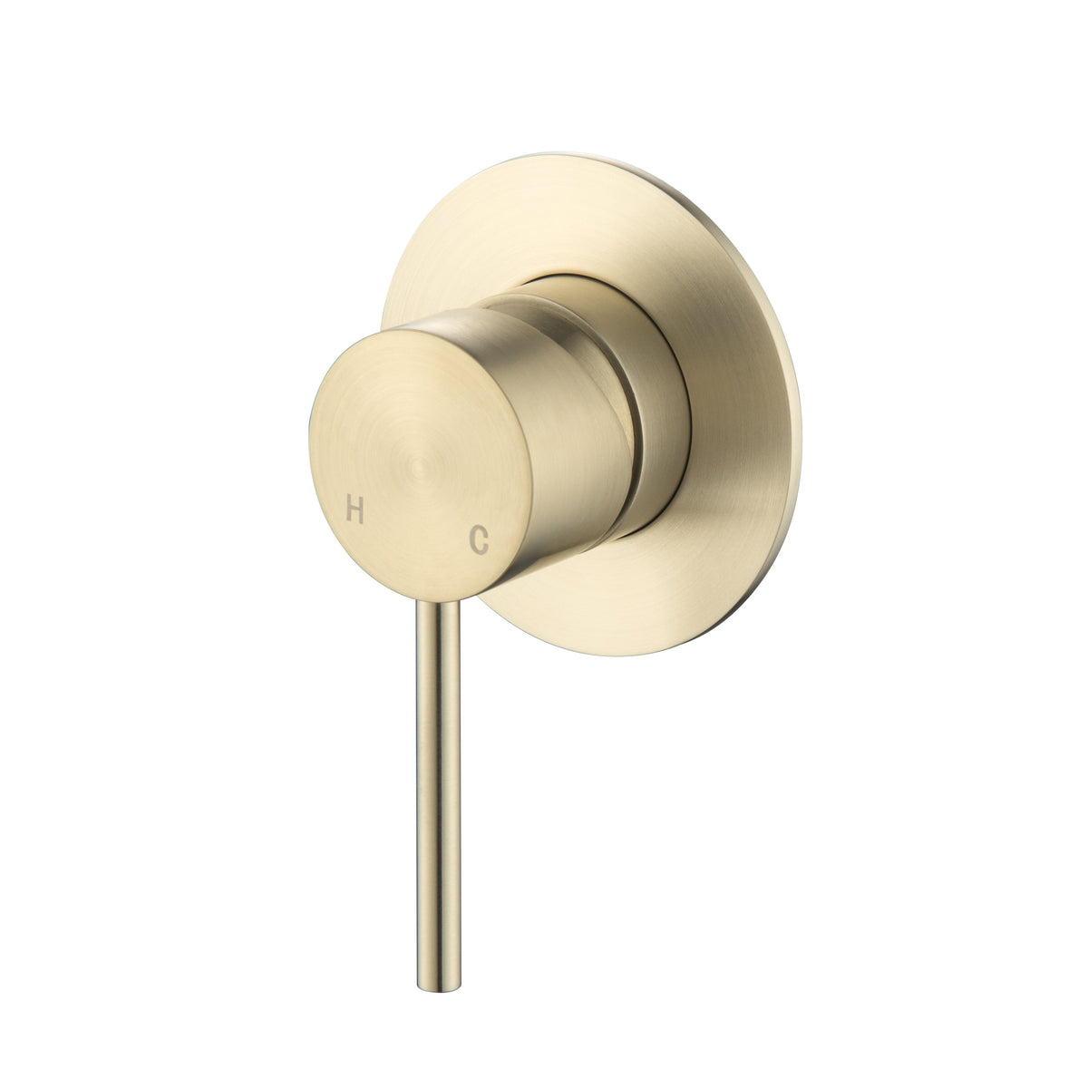 Elke Shower Mixer Brushed Gold