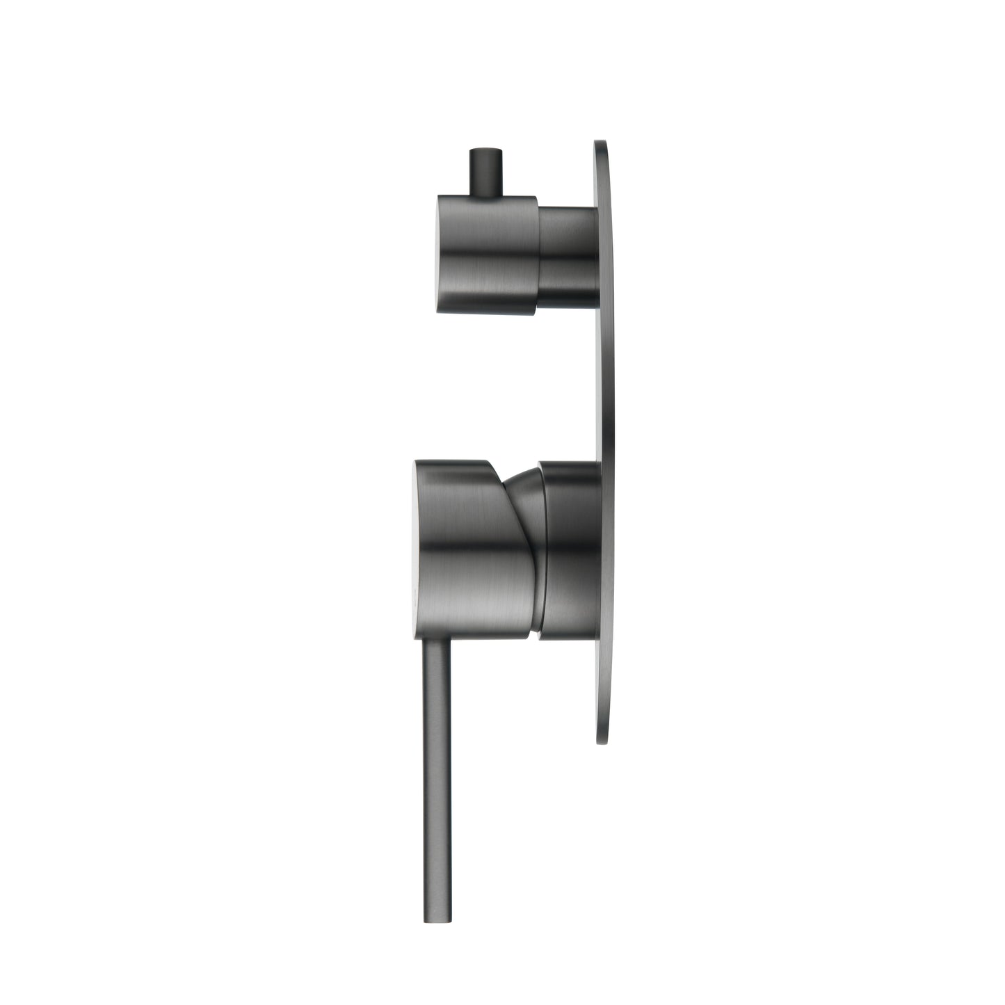 Elke Shower Diverter Plate Gunmetal