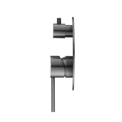 Elke Shower Diverter Plate Gunmetal