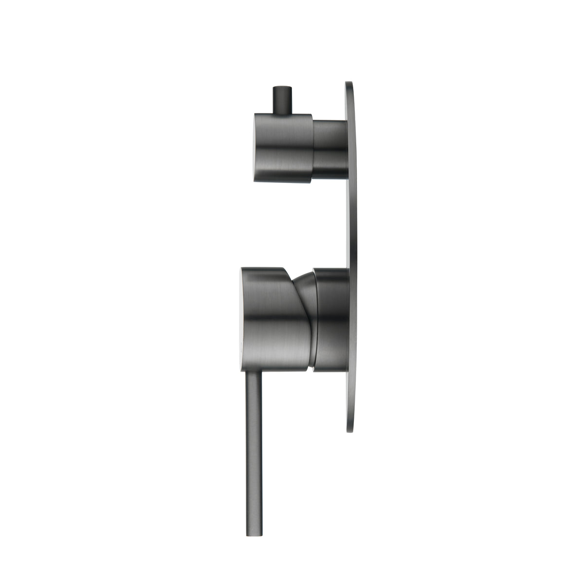 Elke Shower Diverter Plate Gunmetal