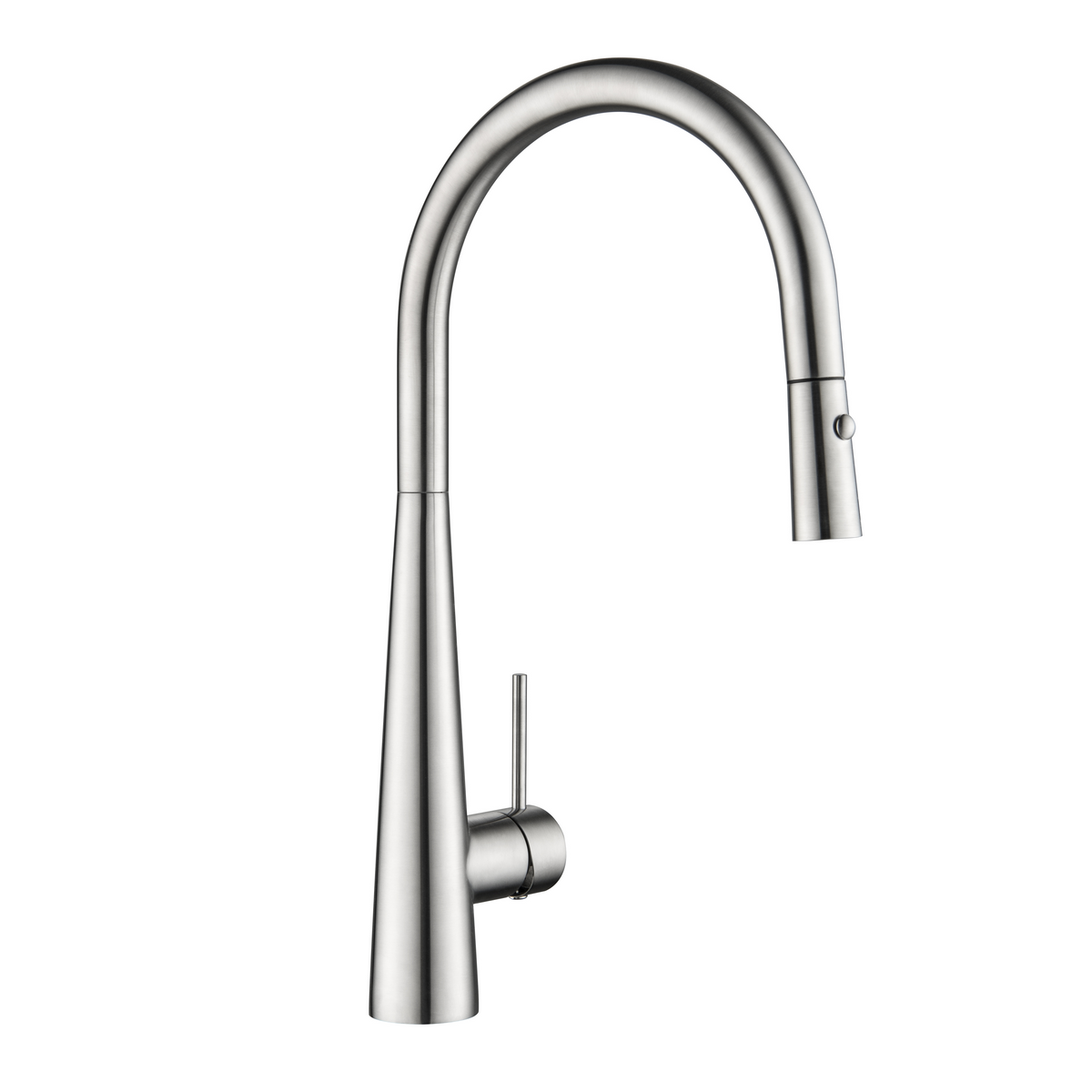 Elke Sleek Mixer with Button Brushed Nickel