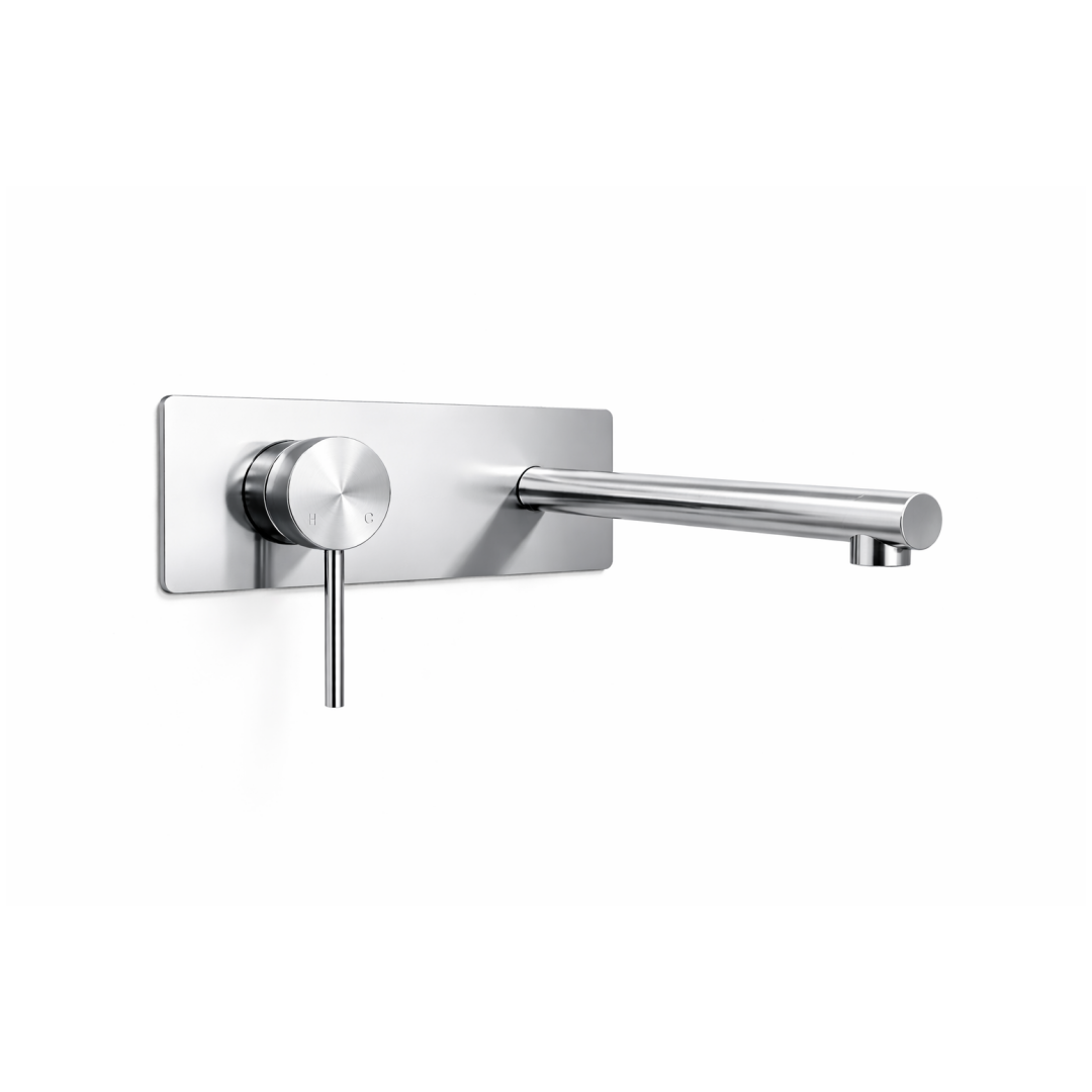 Elke Wall Mixer Plate Chrome