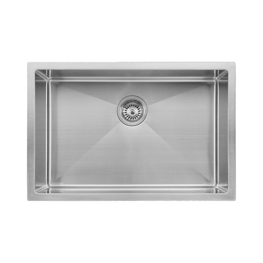 Titan Single Stainless Steel Sink with  Overflow