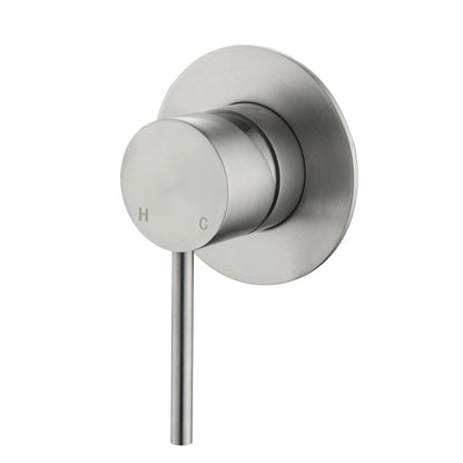 Elke Shower Mixer Brushed Nickel