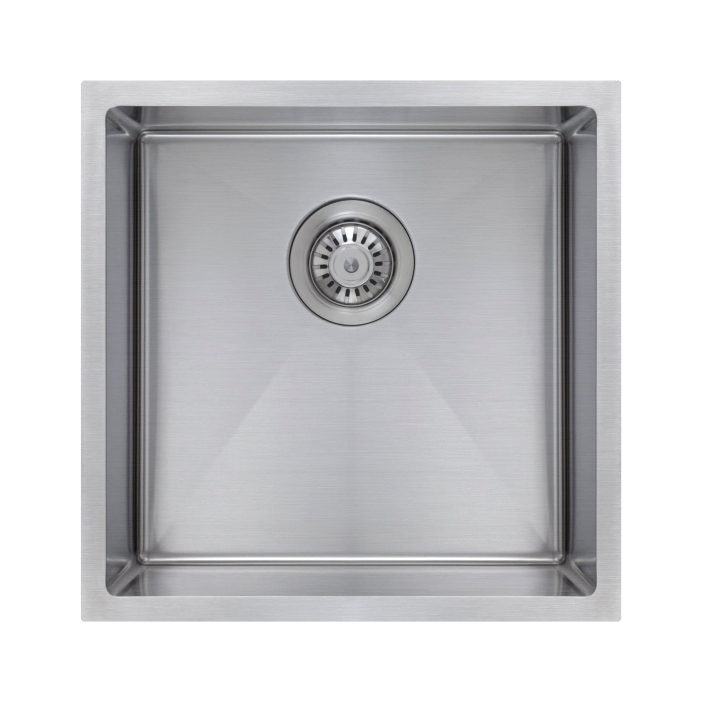 Titan Single Stainless Steel Sink with Overflow