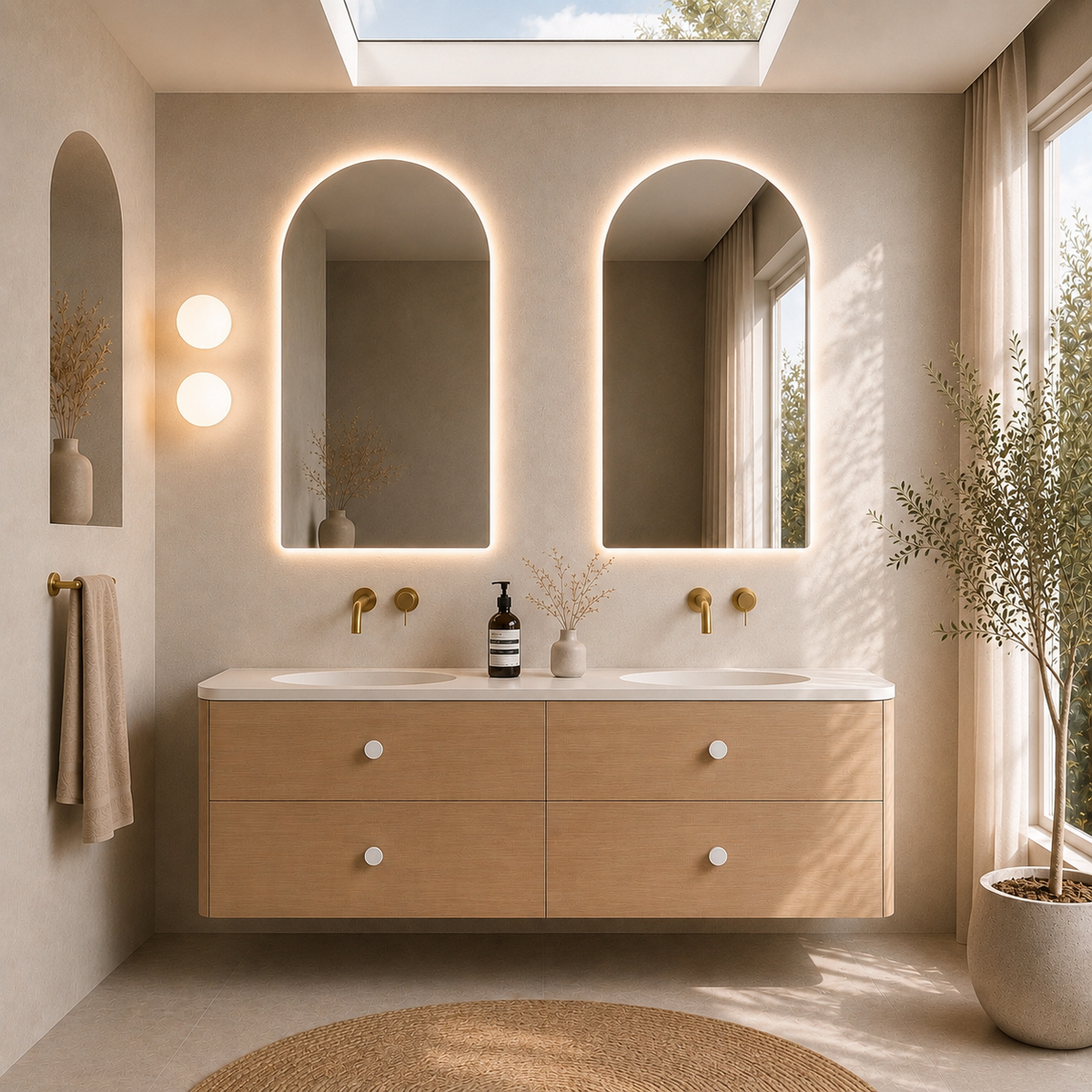 Gianna 1800mm Wall-hung Vanity