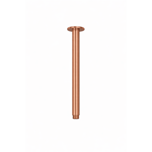 Elke Ceiling Shower Arm Brushed Copper