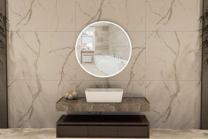 Willa Round LED Mirror