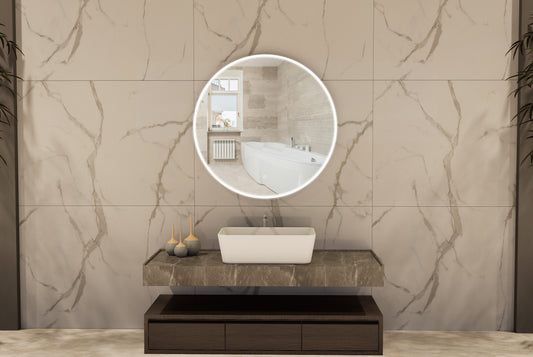 Willa Round LED Mirror