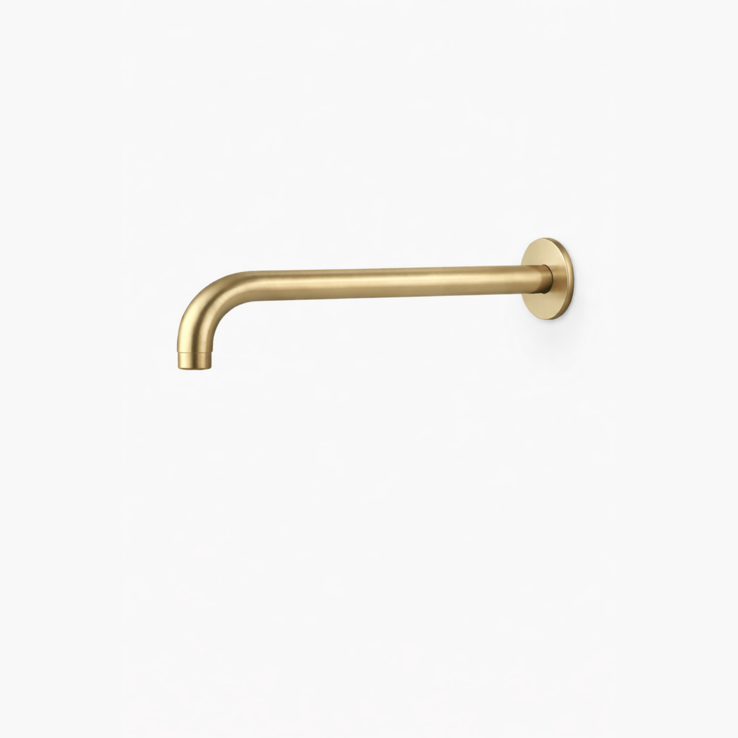 Elke Wall Shower Arm Brushed Gold