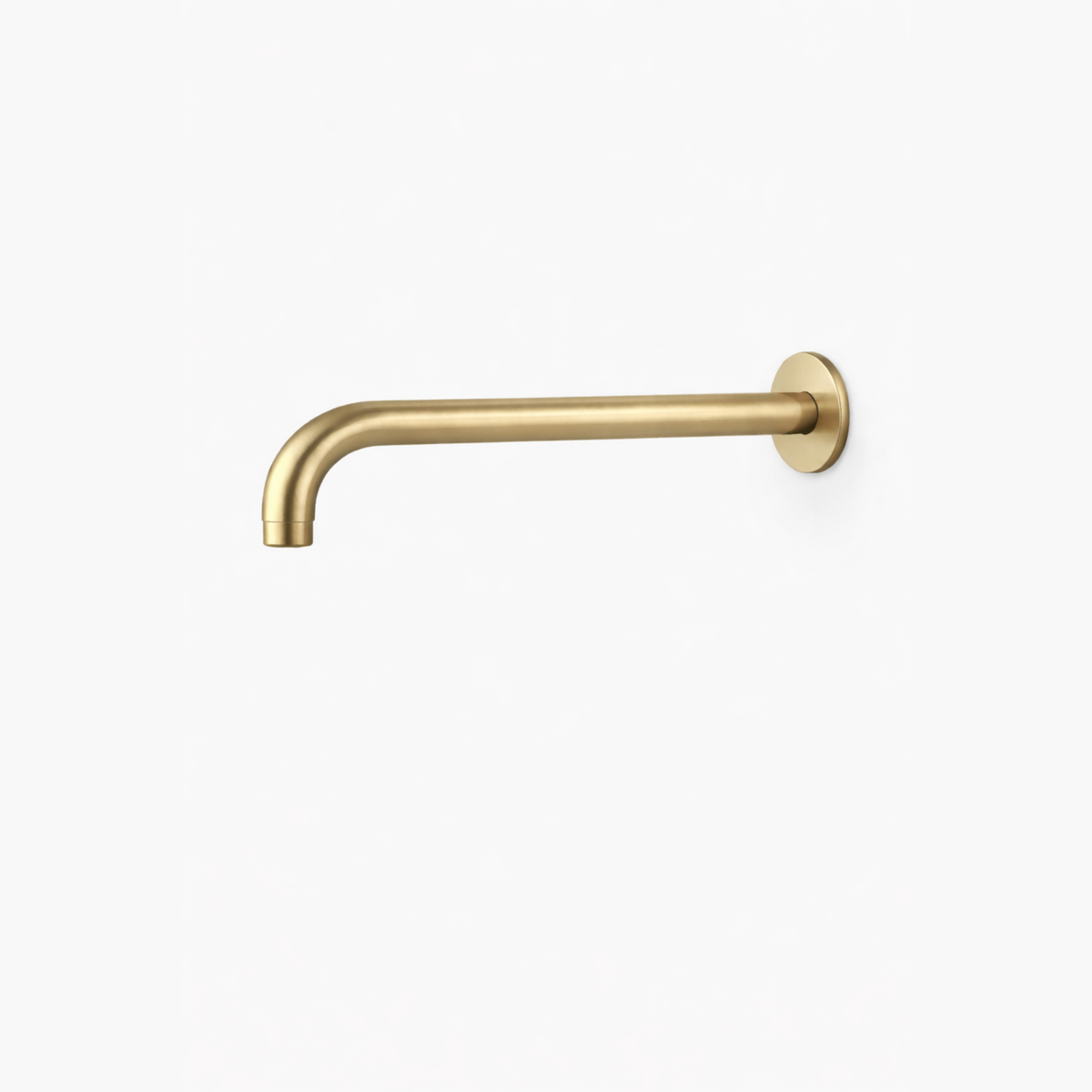 Elke Wall Shower Arm Brushed Gold