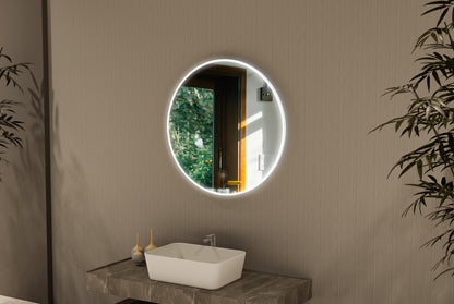 Willa Round LED Mirror