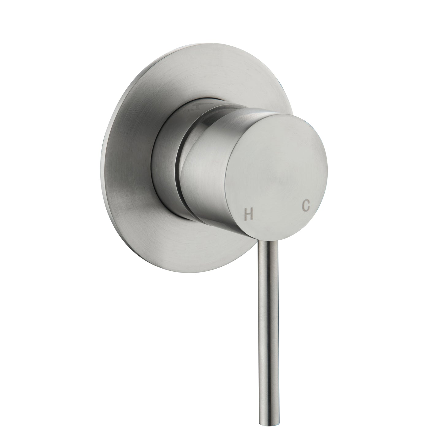 Elke Shower Mixer Brushed Nickel