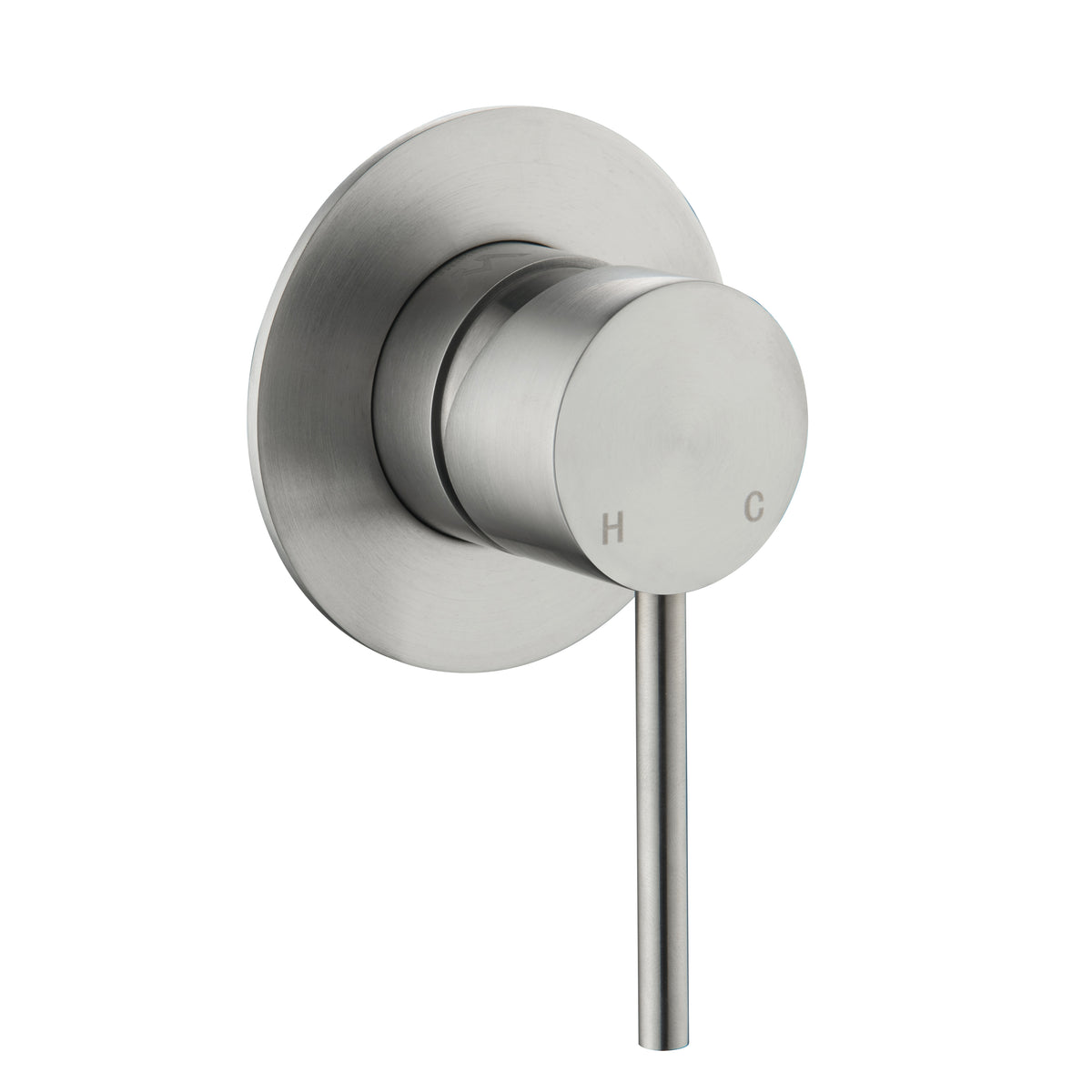 Elke Shower Mixer Brushed Nickel